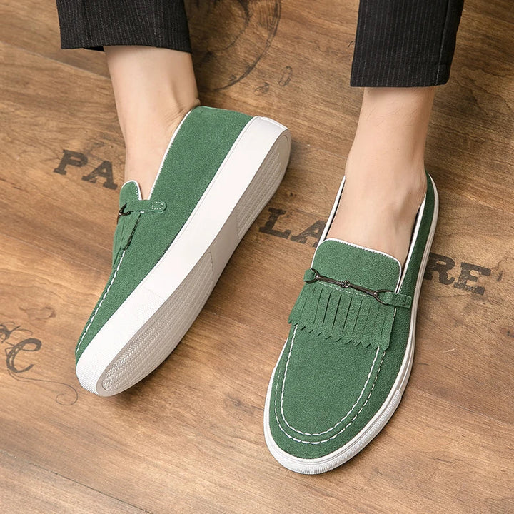 Halfhoge geklede sneaker - Damasco