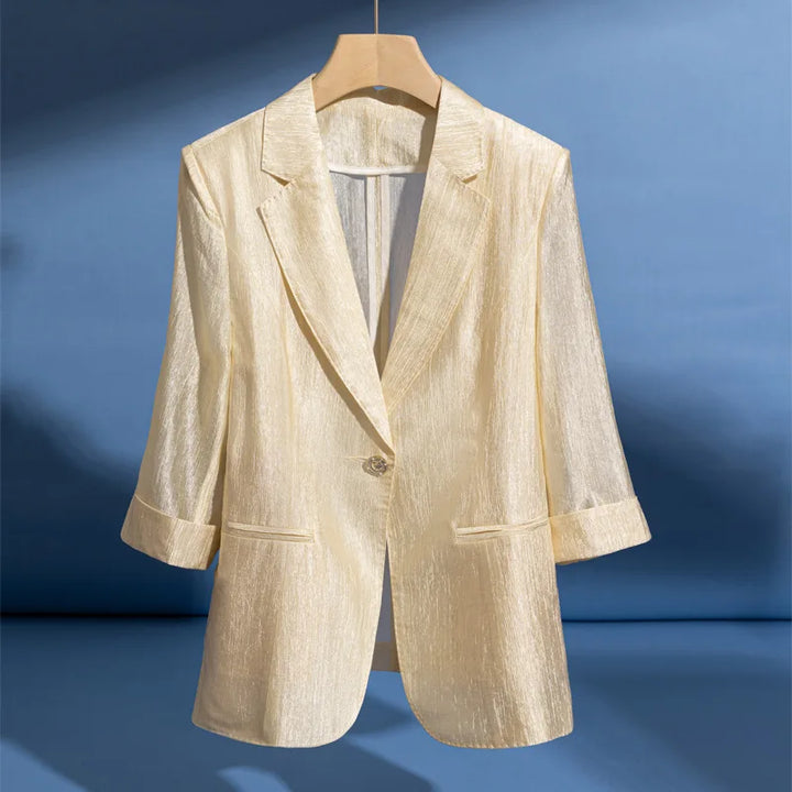 Glimmende getailleerde blazer - Palmira