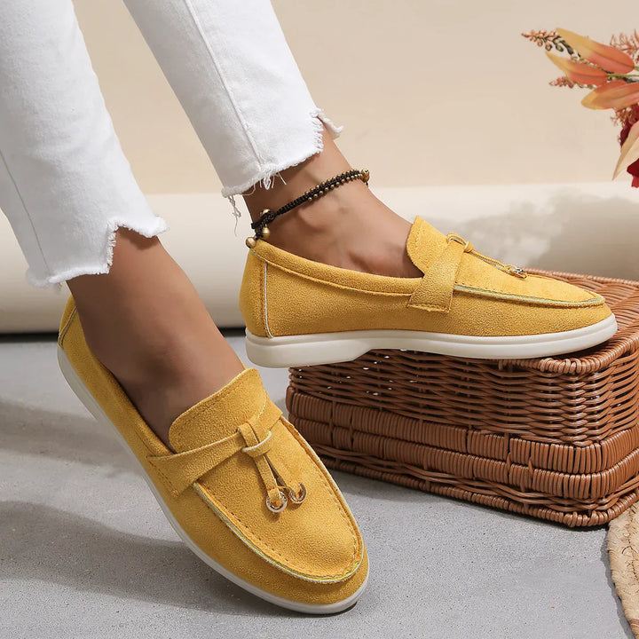 Suède loafer met kwastjes - Wendy