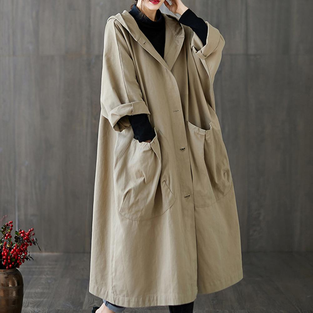 Lety - Comfortabele trenchcoat in gabardine