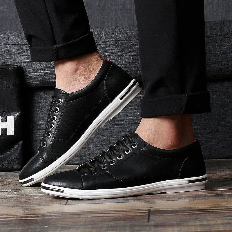 Vegan lederen sneaker - Homero