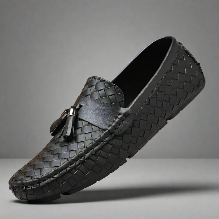 Leren schoenen met kwastjes - Davin