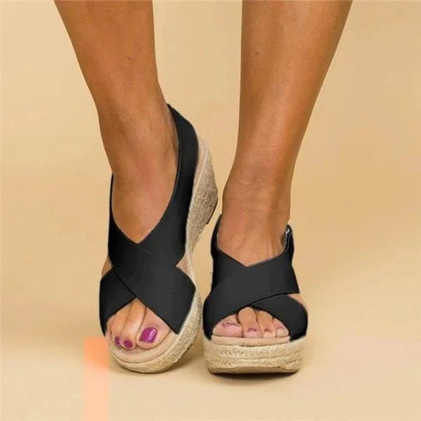 Amanda - Zomerse espadrillesandalen Elgante