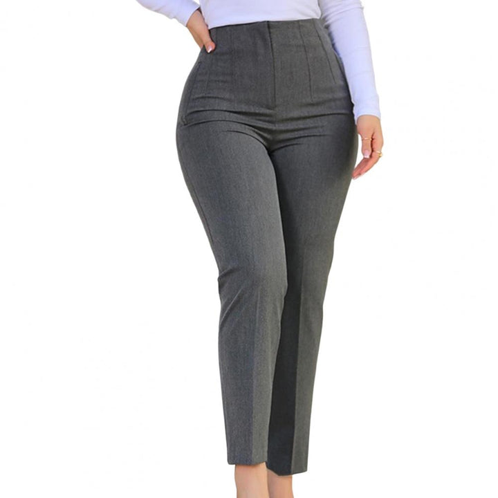 Allegra broek - damesbroek met hoge taille en slim-fit pasvorm voor een elegante look