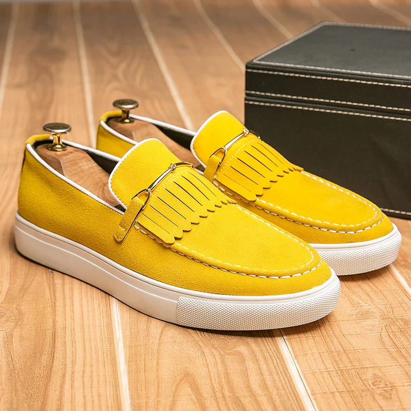 Halfhoge geklede sneaker - Damasco