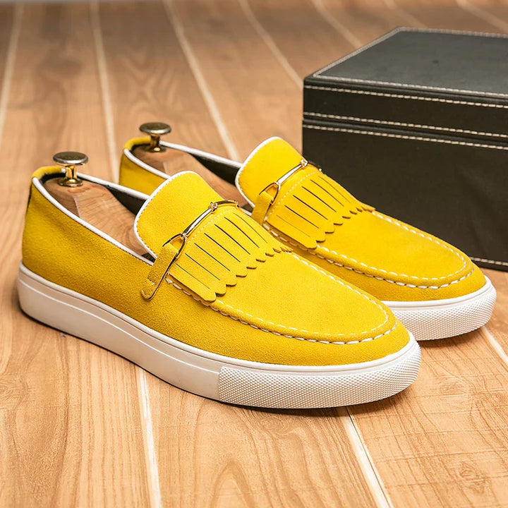 Halfhoge geklede sneaker - Damasco