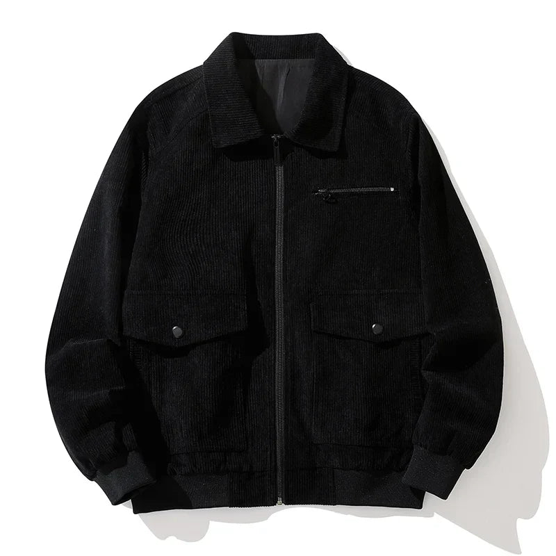 Corduroy jas met rits - Henry