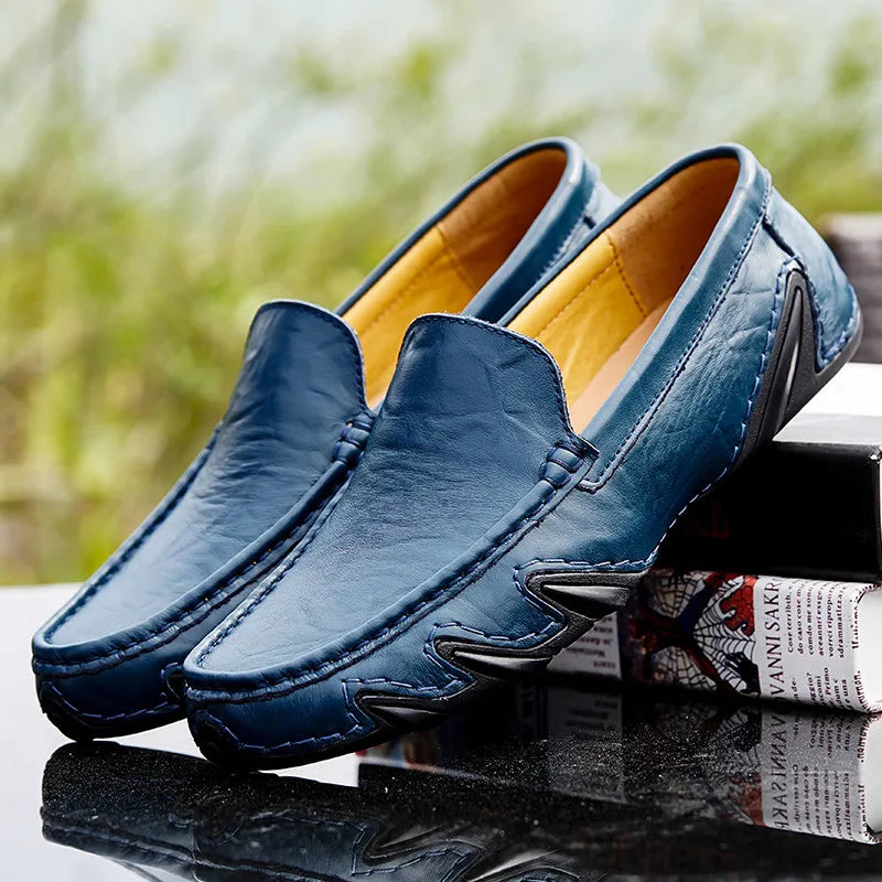 Hoogwaardige leren loafers voor heren