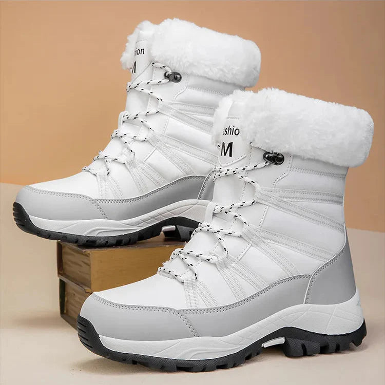 Gewatteerde winterlaarzen met warme voering - Enna