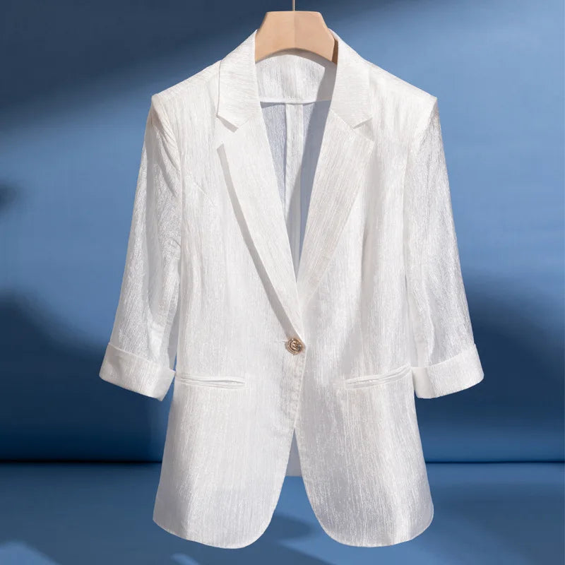 Glimmende getailleerde blazer - Palmira