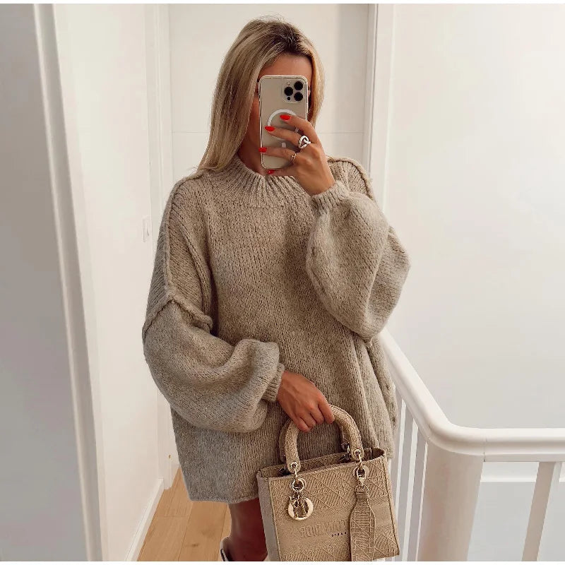 Annie oversized gebreide trui