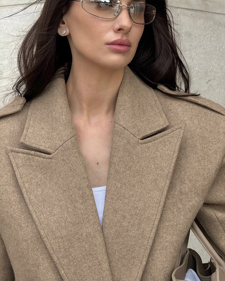Elegante jas in herfststijl - Daphne