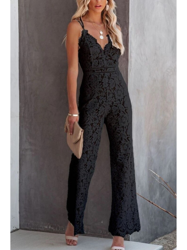 Dagmar - jumpsuit met V-hals