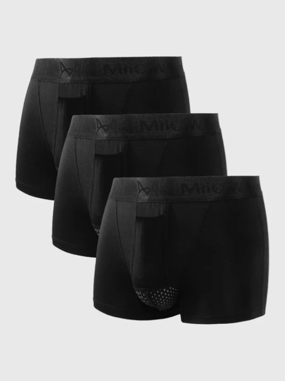 Comfortabele katoenen boxershorts voor heren - 3-pack