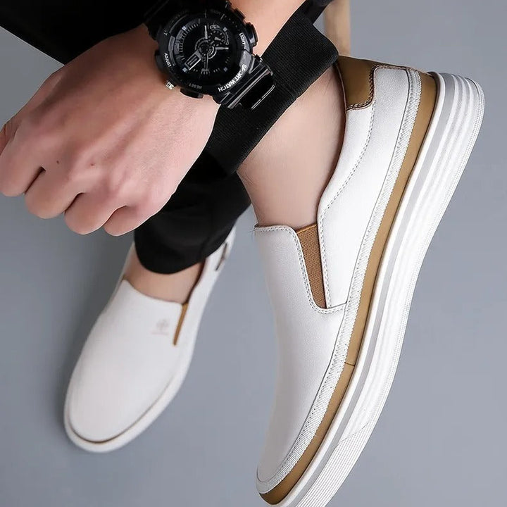 Heren slip-on loafers van imitatieleer urban style - Marcos