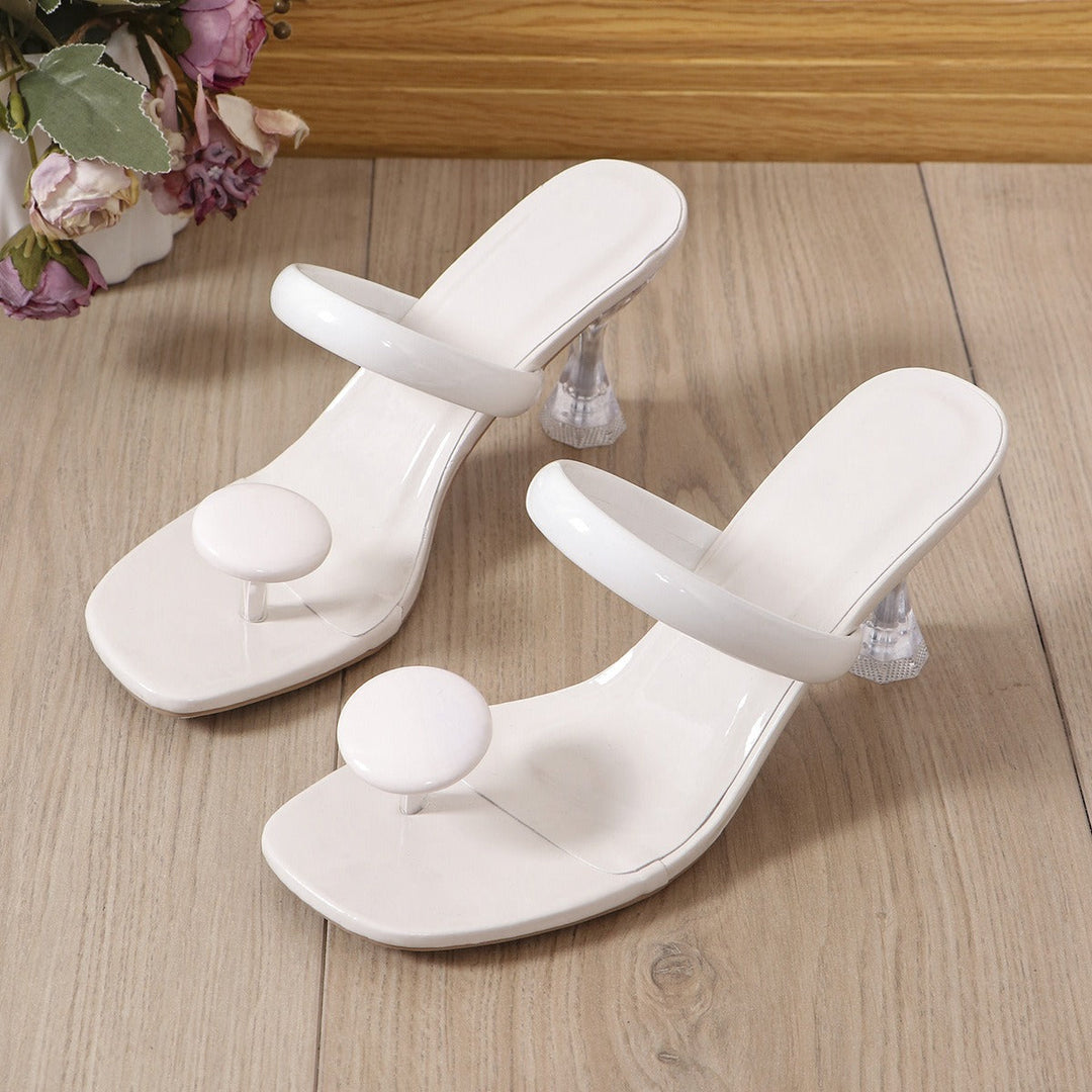 Vrouwensandalen met hak minimalistisch ontwerp elegante stijl - Julieta
