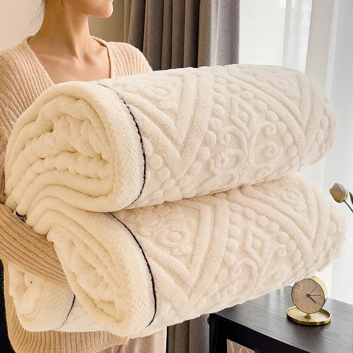 Luxe gewatteerde winterdeken