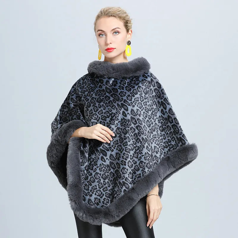 Angélique - Damestrui Poncho Deken Top