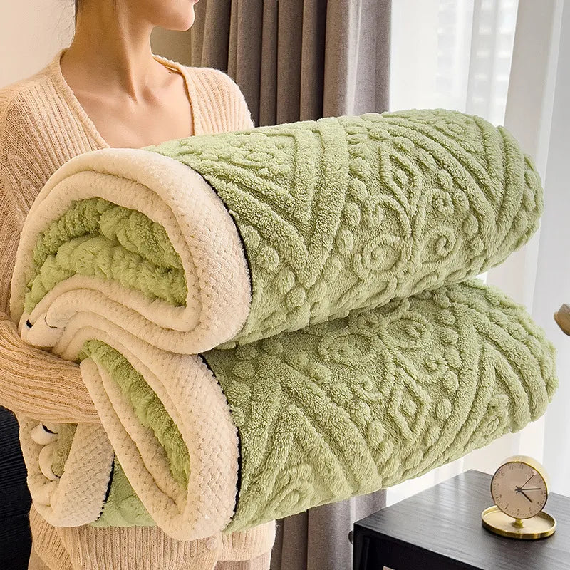 Luxe gewatteerde winterdeken