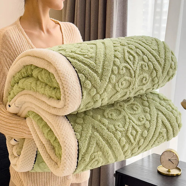 Luxe gewatteerde winterdeken