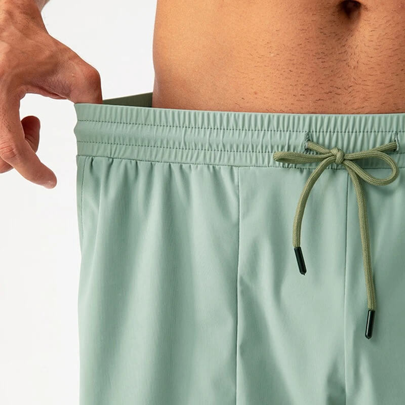 Moderne nylon herenshorts in verschillende kleuren