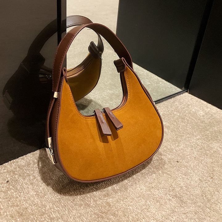 Matte schoudertas in Franse stijl - Solenne