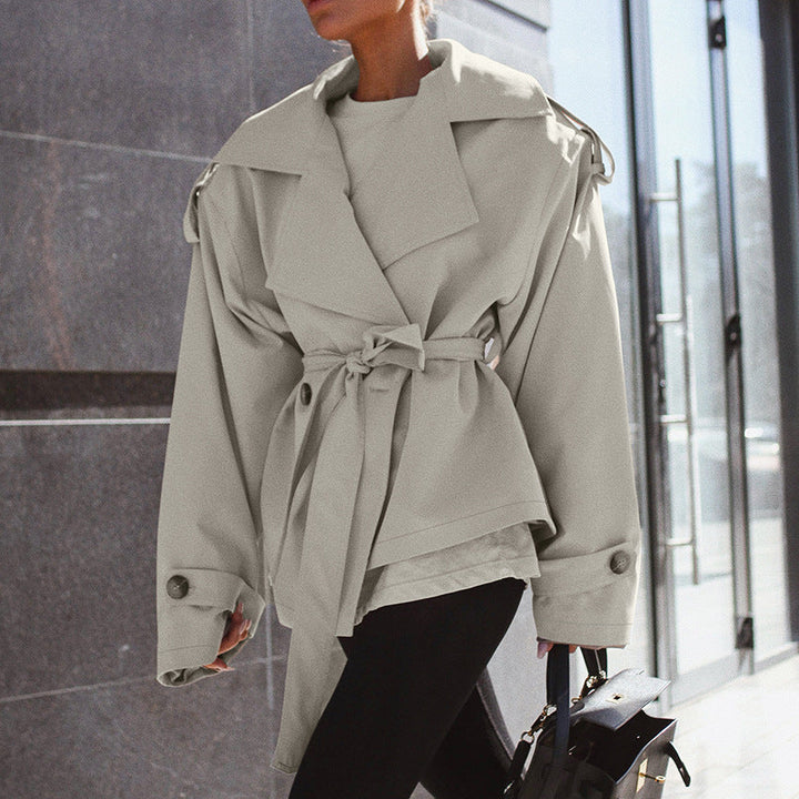 Korte trenchcoat voor dames - Alina