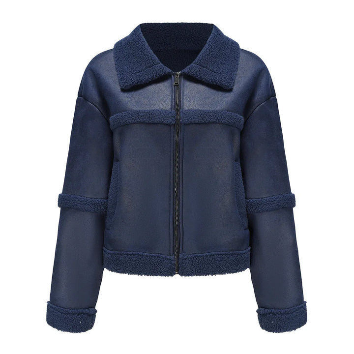 Gia - Warme en trendy fleece jas voor dames