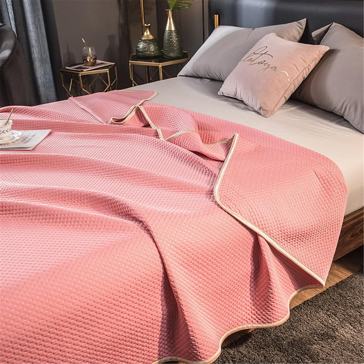 Zijden zomer sprei
