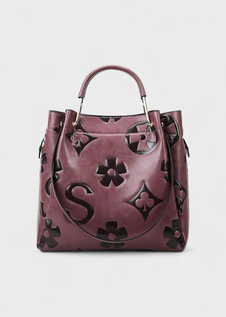 Damestas met bloemenprint - Samara