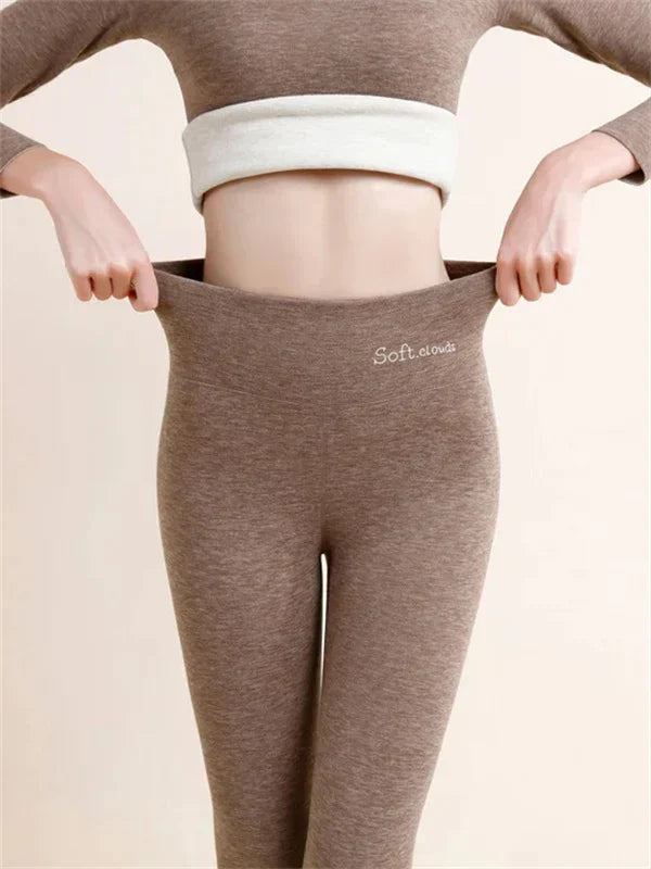 Evelyn - Met fleece gevoerde legging