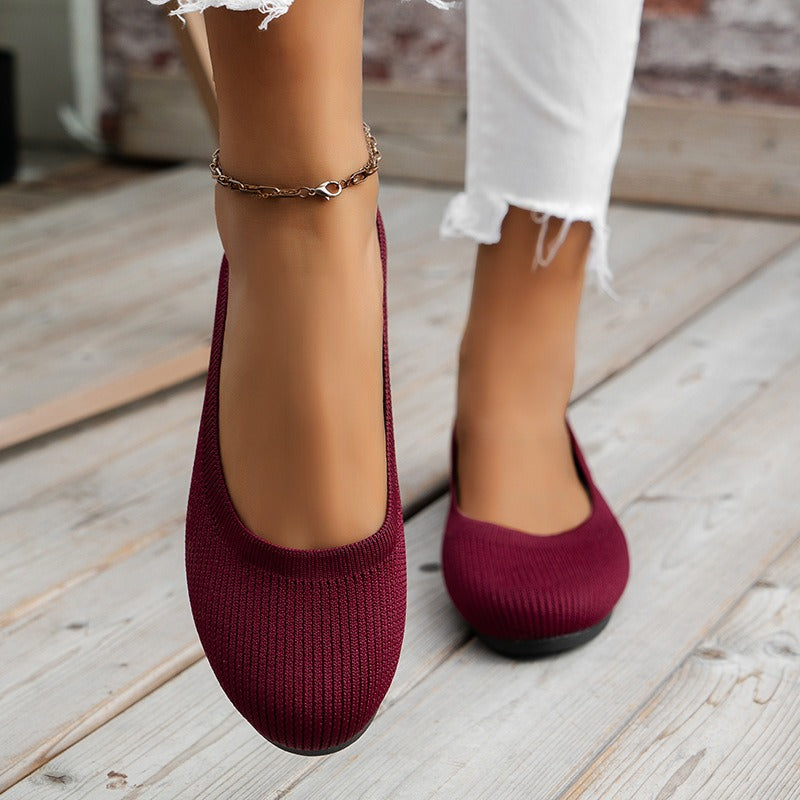 Flexibele gebreide damesschoenen met casual stijl - Renata