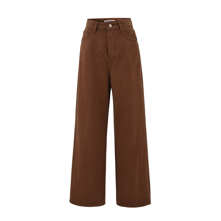 Damesbroek met wijde pijpen en hoge taille - Savrelle