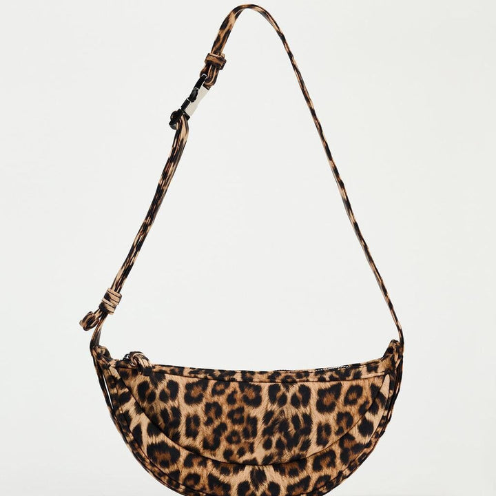 Schoudertas met luipaardprint - Mirea