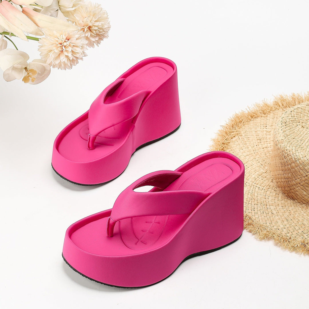 Teenslippersandalen in EVA-rubber voor dames - Patricia