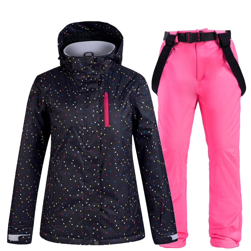 Warm en waterdicht dames skipak - Liora