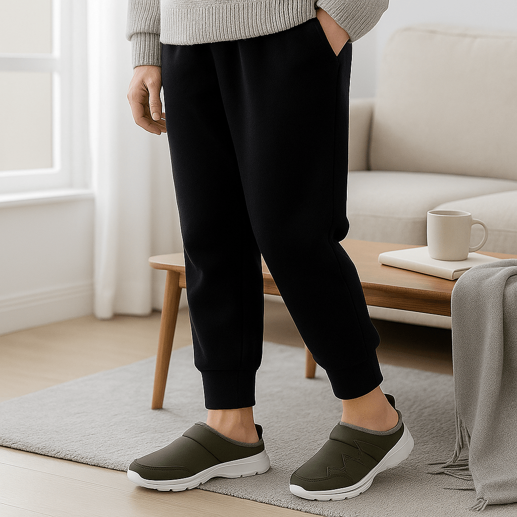 Vrouwenpantoffels met plush-effect - Sirel