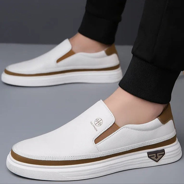 Heren slip-on loafers van imitatieleer urban style - Marcos