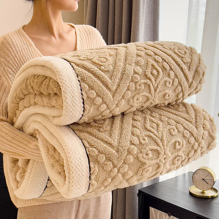 Luxe gewatteerde winterdeken