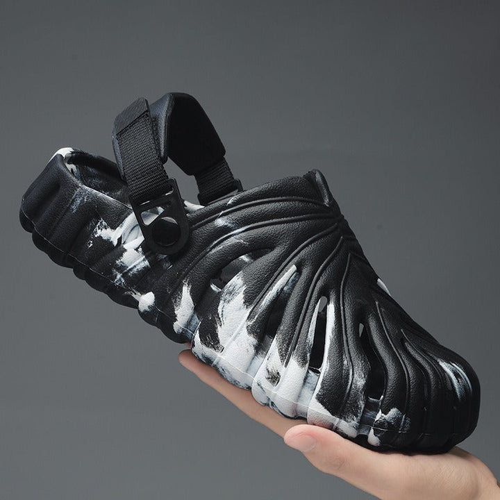Voorgevormde rubberen herensandalen met ademend ergonomisch ontwerp - Mauro