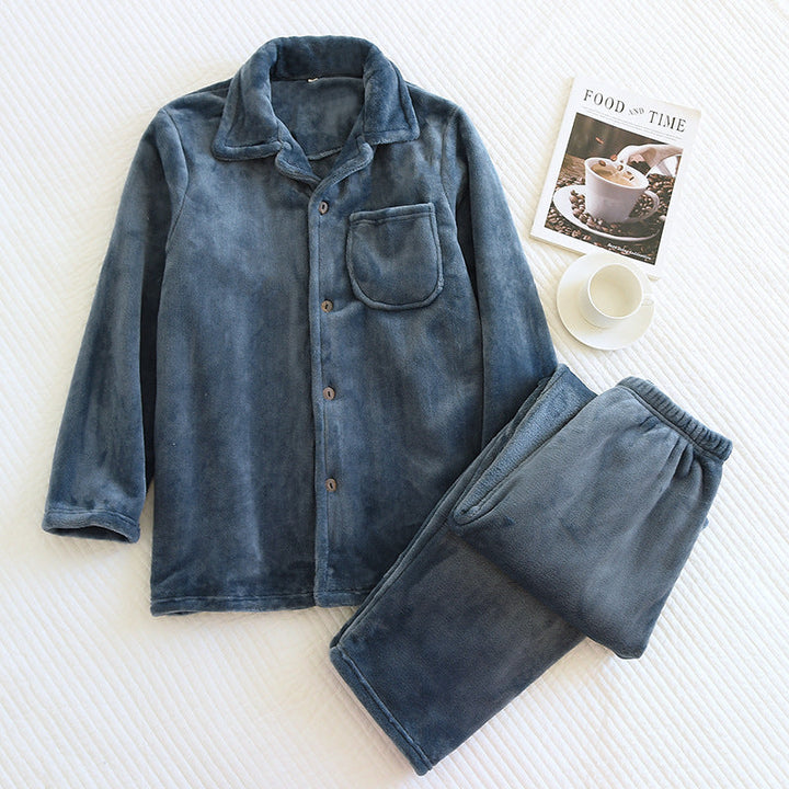 Herenpyjama van pluche - Leandro