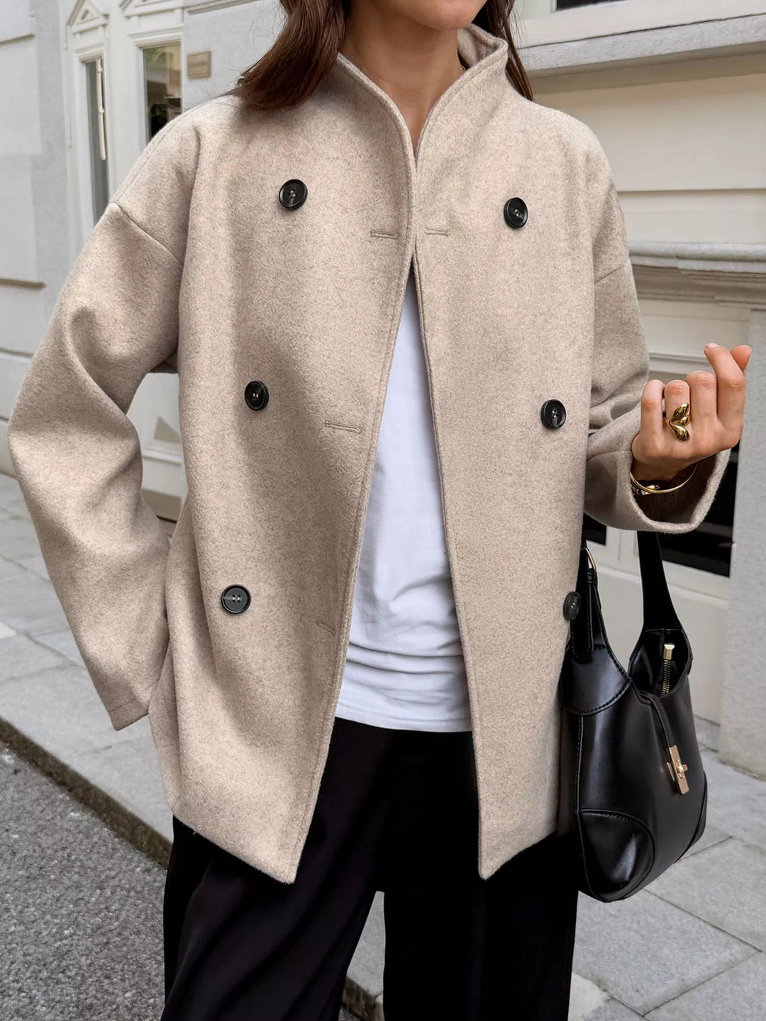 Damesjas van zachte wol - Enore