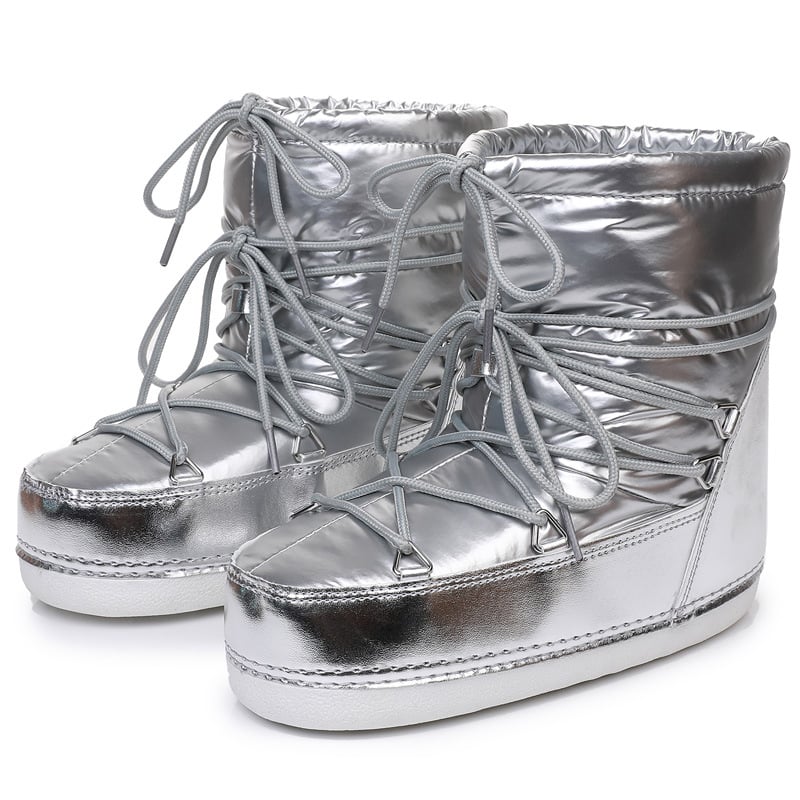 Waterdichte gedempte sneeuwlaarzen voor dames - Kolesa