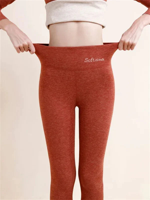 Evelyn - Met fleece gevoerde legging