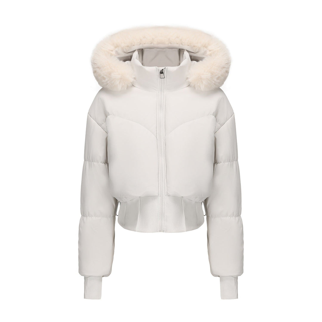 Kort damesjack met capuchon - Avenil