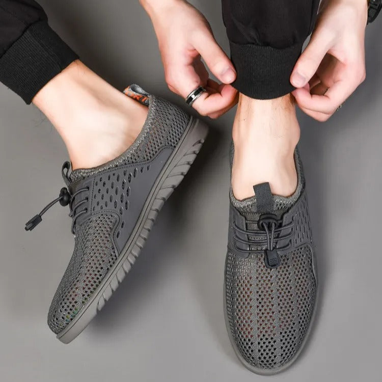Ademende herentrainers van mesh lichtgewicht stijl - Damien
