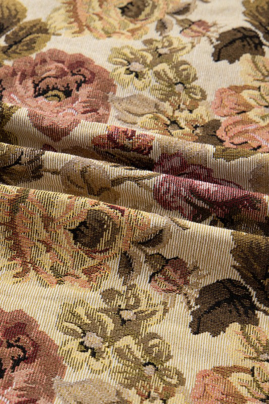 Gebloemd gebreid damesvest - Olyane