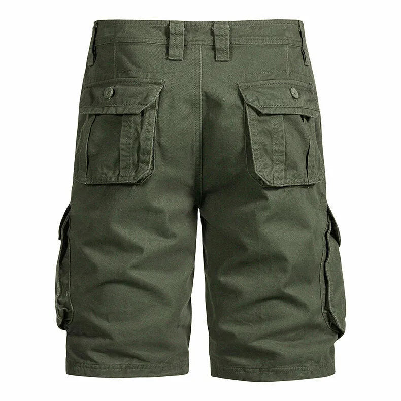 Vrijetijdsshort met cargozak voor heren - Jason