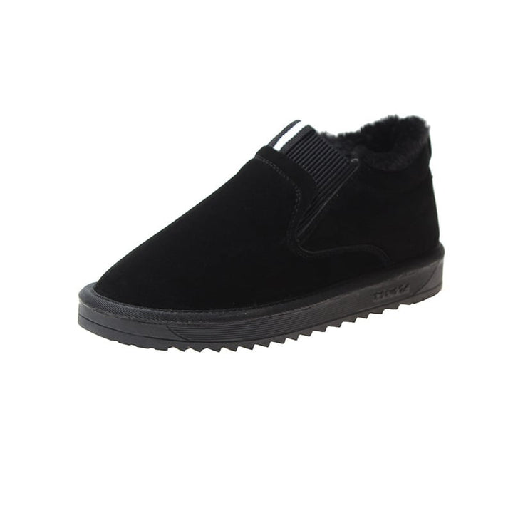 Damespantoffels met suède-effect en warme binnenkant - Verayne