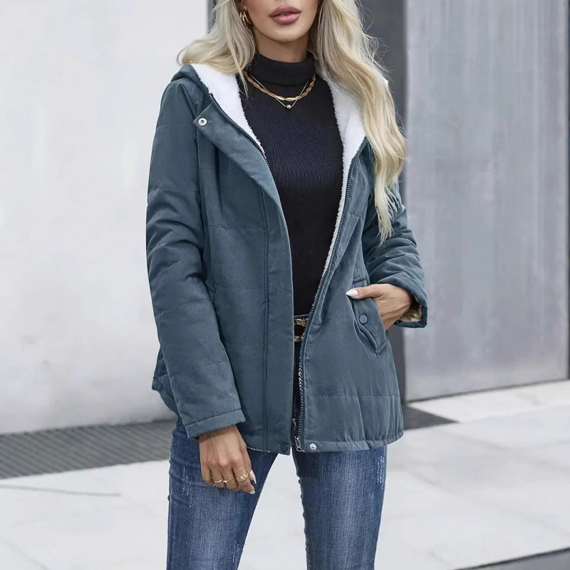 Gewatteerd damesjack met thermische voering - Lianne